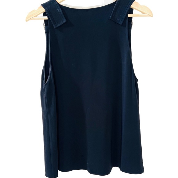 A.L.C. Baxley Buckle Strap Tank Top in Black Size 8 - Picture 5 of 7